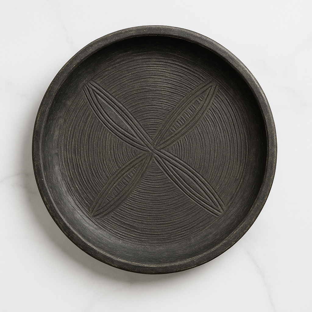 Asanka - Earthenware Grinding Bowl-  (Apotoyewaa)