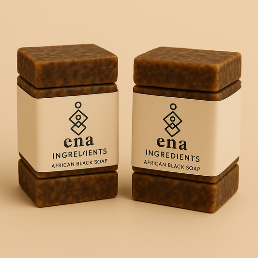 African Black Soap Bars